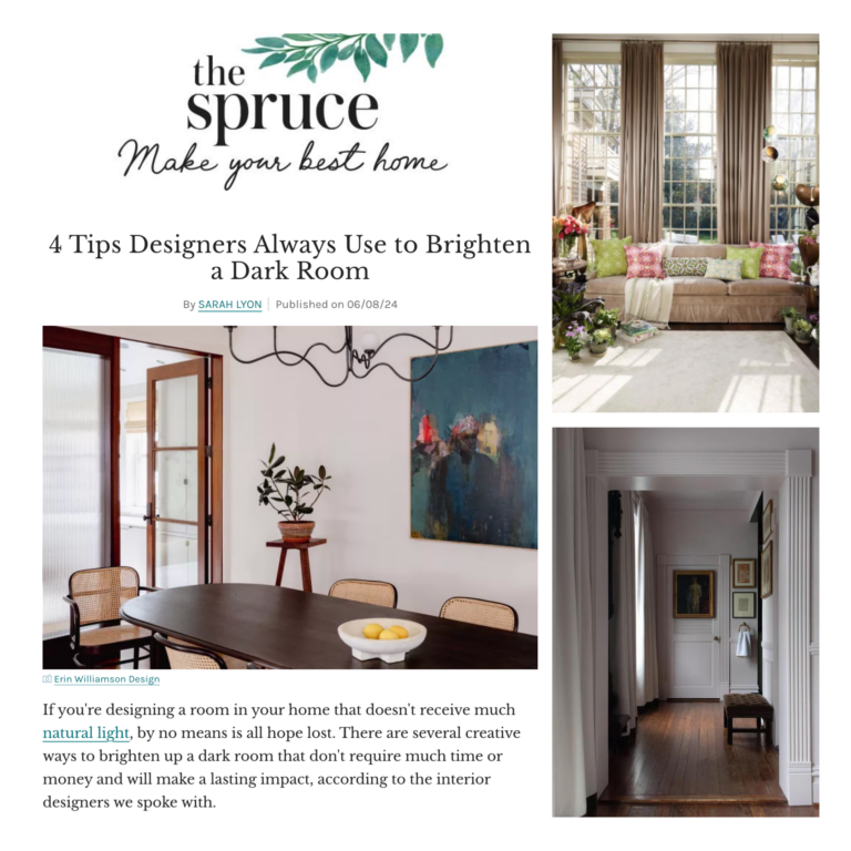Laura Park with The Spruce: 4 Tips Designers Always Use to Brighten a Dark Room