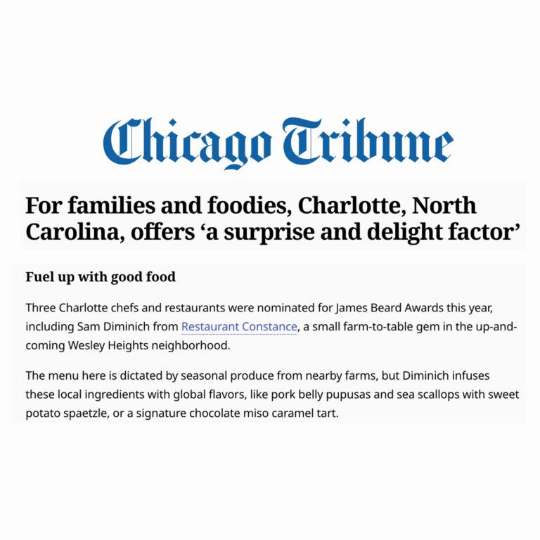 ASC Client Wins: Your Farms Your Table + Chicago Tribune
